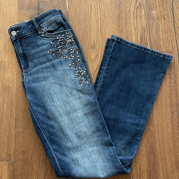 WHBM Embellished Bootcut Jeans - Picture 12 of 12